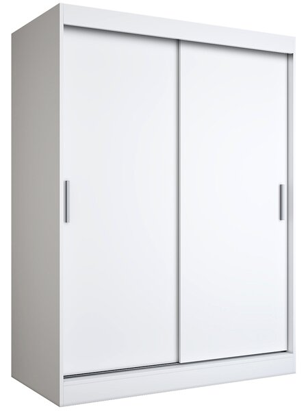 Biała szafa przesuwna 150 cm W4-E47