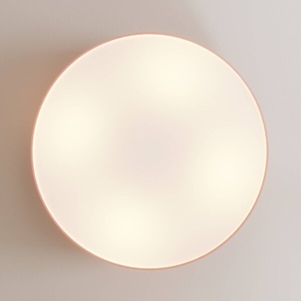 Lampa sufitowa Rondo Kids TK Lighting, możliwość ściemniania, fioletowy / różowy / bladoróżowy, pokój dziecięcy, tkanina / materiał / jedwab, nowoczesny