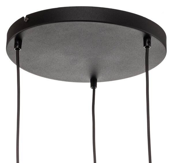 Lampa wisząca szklana Marco Green TK Lighting, możliwość ściemniania, przezroczysty / transparentny, salon / jadalnia, szkło, nowoczesny