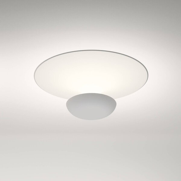 Vibia Lampa sufitowa designerska Funnel, możliwość ściemniania, salon / jadalnia, aluminium, design