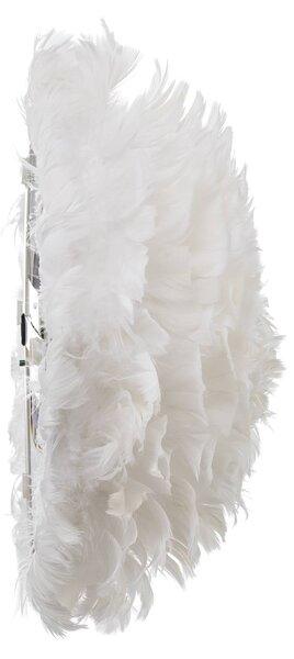 UMAGE Kinkiet designerski Eos Up mini, możliwość ściemniania, biały / opal, salon / jadalnia, design