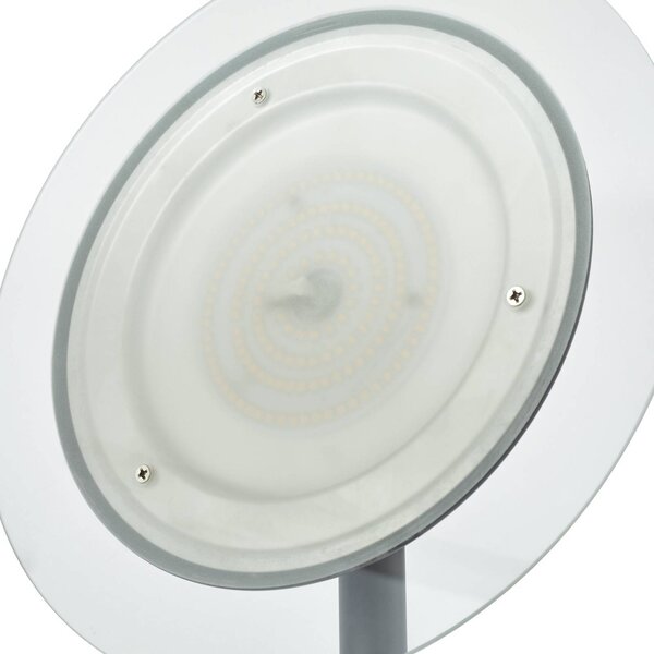 Lampa stojąca LED MALEA Lindby, możliwość ściemniania, czarny, salon / jadalnia, metal, nowoczesny