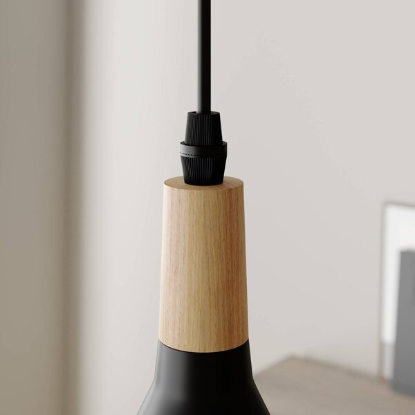 Lampa wisząca Arina Lindby, możliwość ściemniania, czarny, salon / jadalnia, metal, nowoczesny