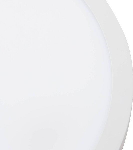 Lampa sufitowa LED Brenda Arcchio, możliwość ściemniania, biały / opal, salon / jadalnia, nowoczesny