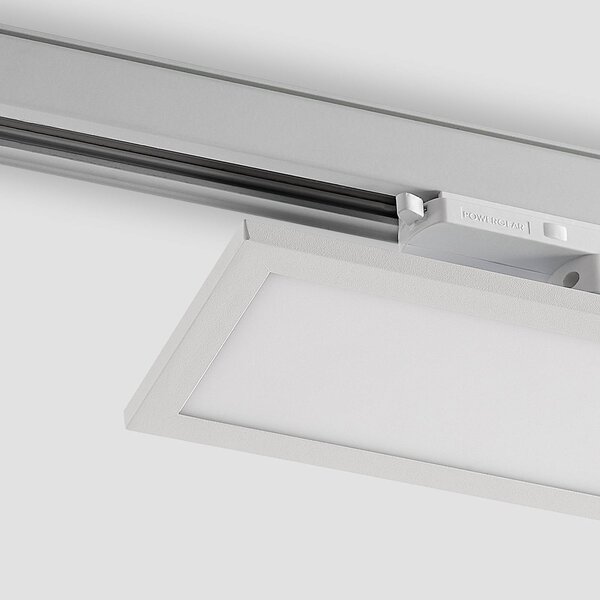 Arcchio Hairis 3-fazowy panel LED biały 3000 K, biały / opal, biuro, tworzywo sztuczne, nowoczesny