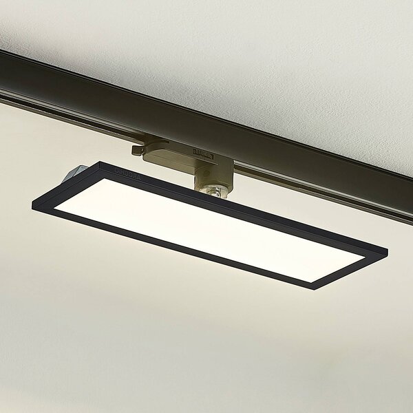 Panel LED Arcchio Hairis, 30 cm, czarny, 4000 K Hairis, czarny, biuro, tworzywo sztuczne, nowoczesny
