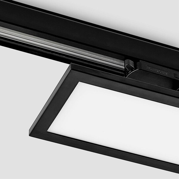 Panel LED Arcchio Hairis, 30 cm, czarny, 4000 K Hairis, czarny, biuro, tworzywo sztuczne, nowoczesny