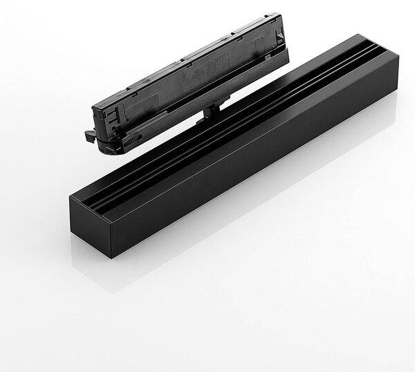 Reflektor szynowy LED Arcchio Millay czarny 3000K, czarny, biuro, aluminium, nowoczesny