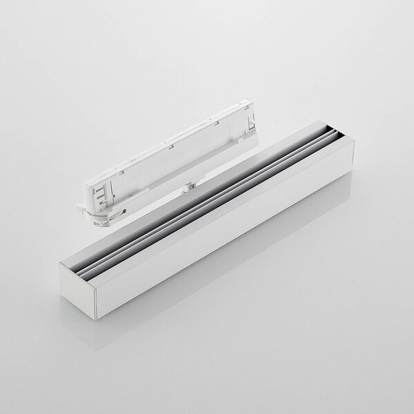 Reflektor szynowy LED Arcchio Millay biały 4000K, biały / opal, biuro, aluminium, nowoczesny