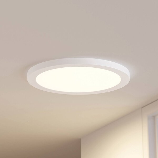 Lampa sufitowa LED z czujnikiem ruchu Aureka PRIOS, biały / opal, salon / jadalnia, aluminium, nowoczesny
