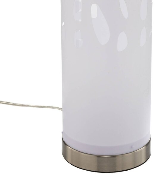 Lampa stojąca Alisea Lindby, biały / opal, salon / jadalnia, tworzywo sztuczne, nowoczesny