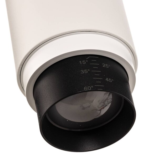 Reflektor szynowy LED Arcchio Nanna biały 4000K 21W, biały / opal, biuro, aluminium