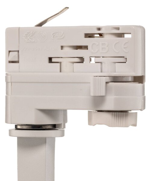 Reflektor szynowy LED Arcchio Nanna biały 4000K 21W, biały / opal, biuro, aluminium
