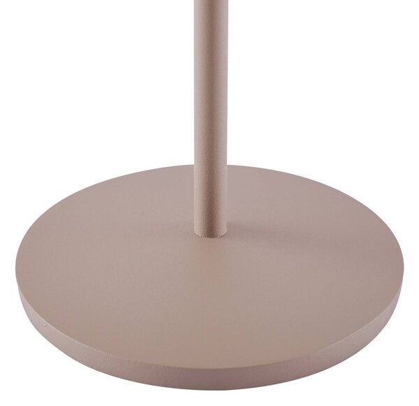 Lindby lampa stołowa LED Esali, beżowa, metal, IP65 Esali Lindby, możliwość ściemniania, kremowy / amber, salon / jadalnia, aluminium, nowoczesny