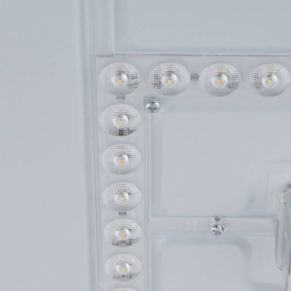 Lampa sufitowa LED Jutis Lindby, jasne drewno, salon / jadalnia, drewno, nowoczesny