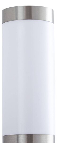 Lampa zewnętrzna z czujnikiem ruchu Kristof Lindby, aluminiowy / szary / cynkowy, stal szlachetna, nowoczesny
