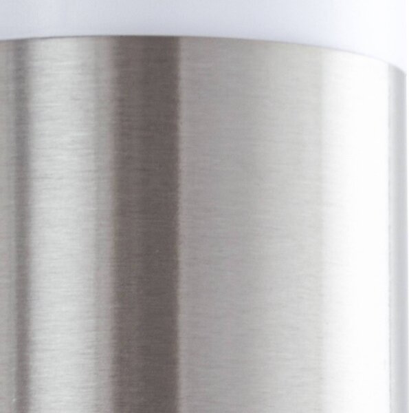 Lampa zewnętrzna z czujnikiem ruchu Kristof Lindby, aluminiowy / szary / cynkowy, stal szlachetna, nowoczesny