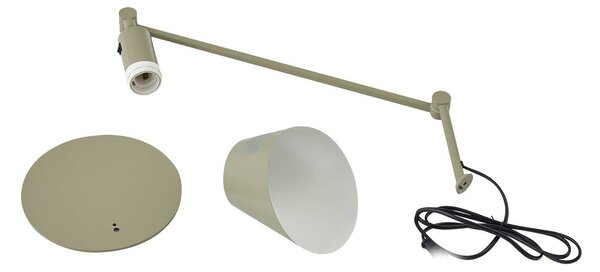 Lampa stołowa Corali Lindby, zielony, salon / jadalnia, metal, nowoczesny