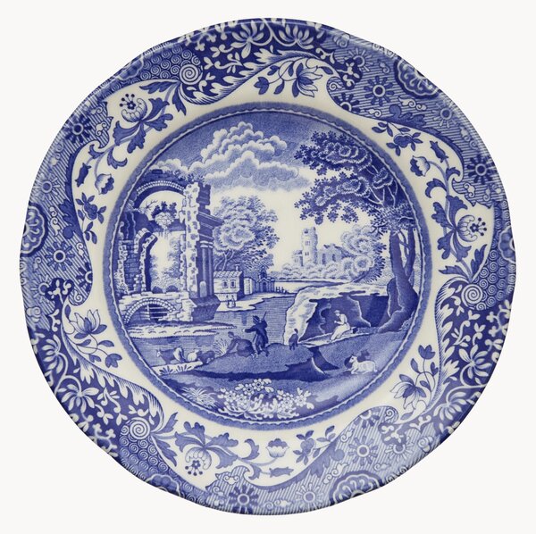 Komplet talerzy deserowych Blue Italian, 4 elem
