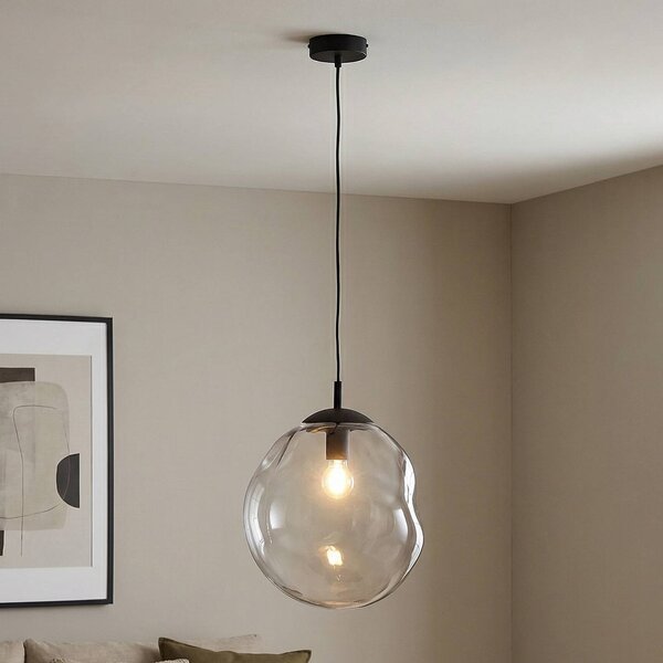 Lampa wisząca szklana Sol TK Lighting, możliwość ściemniania, przezroczysty / transparentny, salon / jadalnia, szkło, nowoczesny