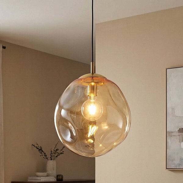 Lampa wisząca szklana Sol TK Lighting, możliwość ściemniania, przezroczysty / transparentny, salon / jadalnia, szkło, nowoczesny