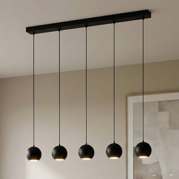 Lampa wisząca Midway HELAM, czarny, salon / jadalnia, metal, nowoczesny