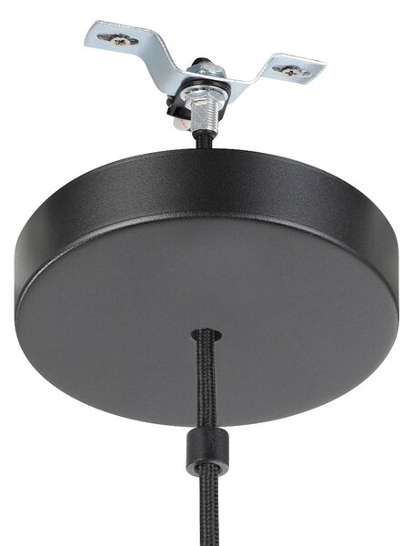 EGLO Lampa wisząca szklana Mantunalle, możliwość ściemniania, biały / opal, salon / jadalnia, szkło, skandynawski