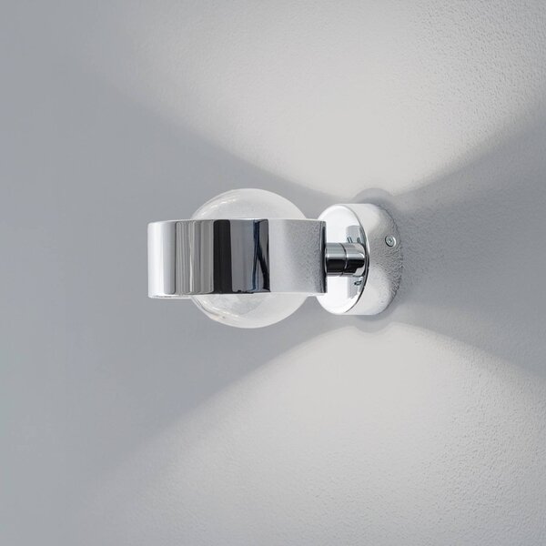 Lampa sufitowa Mado Argon, możliwość ściemniania, chromowy / srebrny, łazienka, metal, nowoczesny