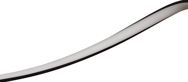 Lampa wisząca Loop Milagro Lighting, czarny, salon / jadalnia, metal, nowoczesny