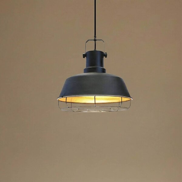 Lampa wisząca Mason ROYALTECH, możliwość ściemniania, czarny, salon / jadalnia, metal, vintage