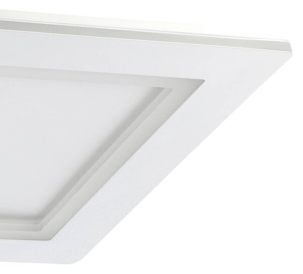 EGLO connect Inteligentna lampa sufitowa Connect Padrogiano-Z, możliwość ściemniania, biały / opal, salon / jadalnia, metal, nowoczesny
