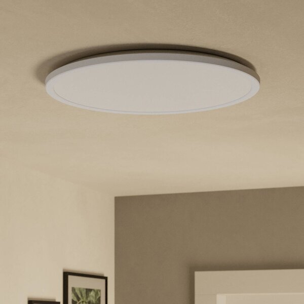 EGLO connect Inteligentna lampa sufitowa Connect Rovito-Z, możliwość ściemniania, biały / opal, salon / jadalnia, tworzywo sztuczne