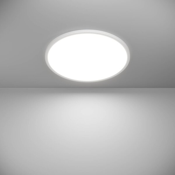 EGLO connect Inteligentna lampa sufitowa Connect Rovito-Z, możliwość ściemniania, biały / opal, salon / jadalnia, tworzywo sztuczne
