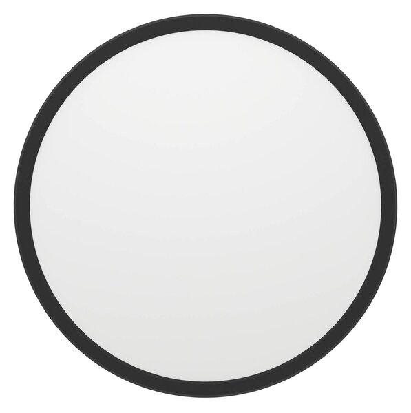 EGLO connect Inteligentna lampa sufitowa Connect Rovito-Z, możliwość ściemniania, czarny, salon / jadalnia, tworzywo sztuczne