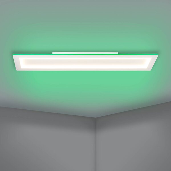 EGLO connect Inteligentna lampa sufitowa Connect Padrogiano-Z, możliwość ściemniania, biały / opal, salon / jadalnia, metal, nowoczesny