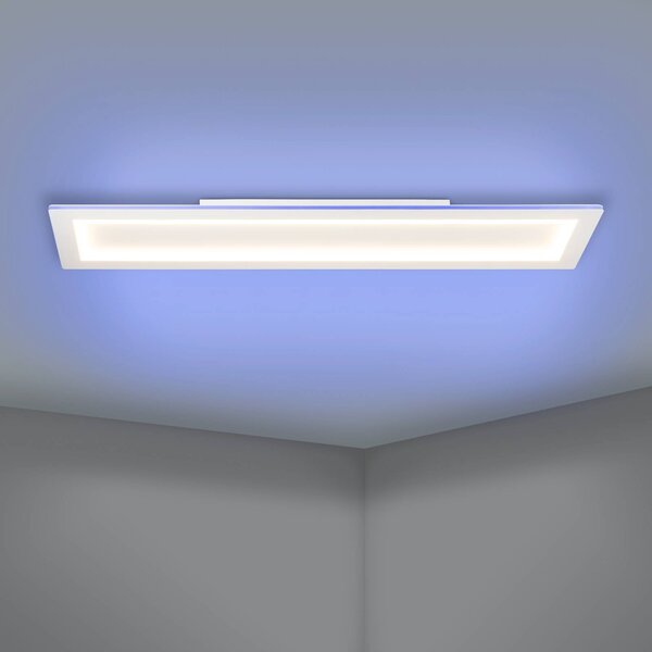 EGLO connect Inteligentna lampa sufitowa Connect Padrogiano-Z, możliwość ściemniania, biały / opal, salon / jadalnia, metal, nowoczesny