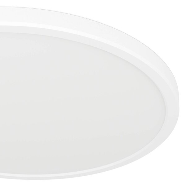EGLO connect Inteligentna lampa sufitowa Connect Rovito-Z, możliwość ściemniania, biały / opal, salon / jadalnia, tworzywo sztuczne