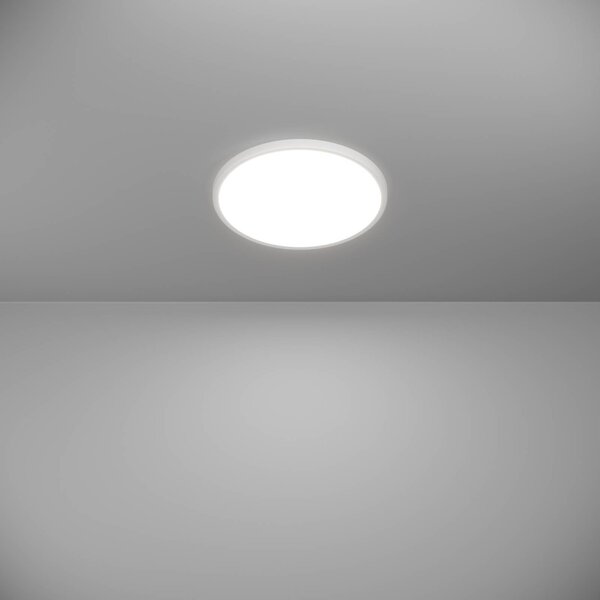 EGLO connect Inteligentna lampa sufitowa Connect Rovito-Z, możliwość ściemniania, biały / opal, salon / jadalnia, tworzywo sztuczne