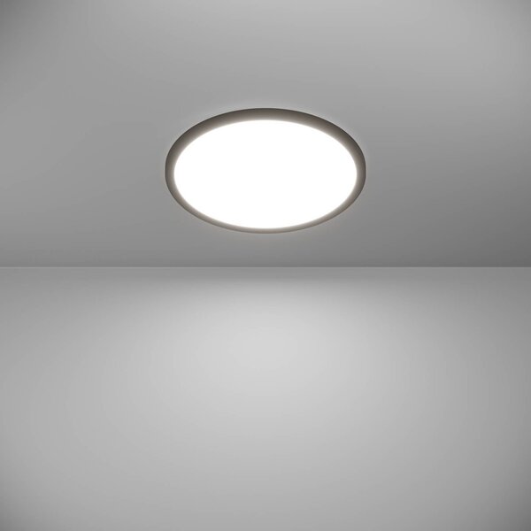 EGLO connect Inteligentna lampa sufitowa Connect Rovito-Z, możliwość ściemniania, czarny, salon / jadalnia, tworzywo sztuczne