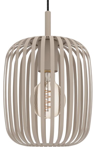 EGLO Lampa wisząca Romazzina, możliwość ściemniania, kremowy / amber, salon / jadalnia, metal, nowoczesny