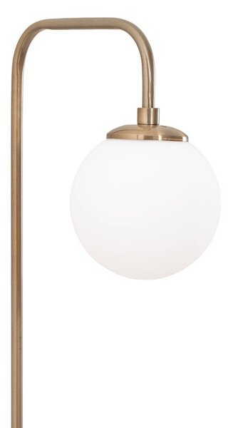 Lampa stojąca Viran Opviq, mosiężny / złoty, salon / jadalnia, metal