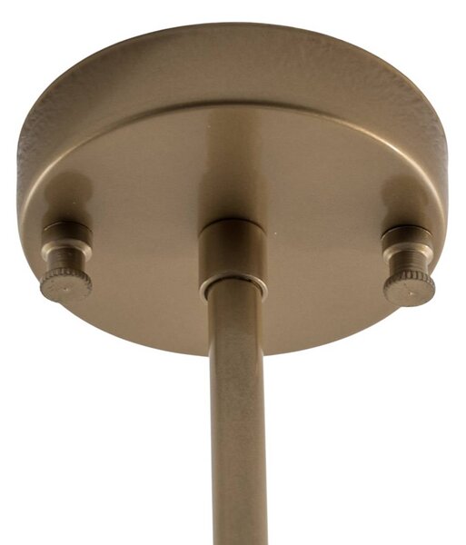 Lampa sufitowa Atmaca Opviq, możliwość ściemniania, mosiężny / złoty, salon / jadalnia, metal