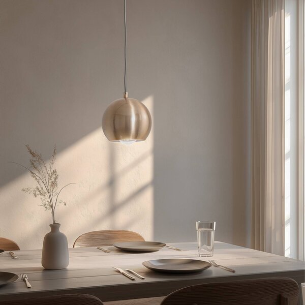 Lampa wisząca Berceste 9201 Opviq, możliwość ściemniania, mosiężny / złoty, salon / jadalnia, metal