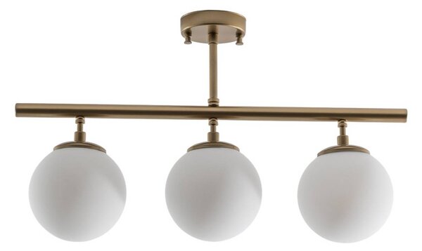 Lampa sufitowa Atmaca Opviq, możliwość ściemniania, mosiężny / złoty, salon / jadalnia, metal