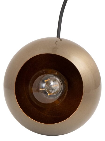 Lampa wisząca Berceste 9201 Opviq, możliwość ściemniania, mosiężny / złoty, salon / jadalnia, metal