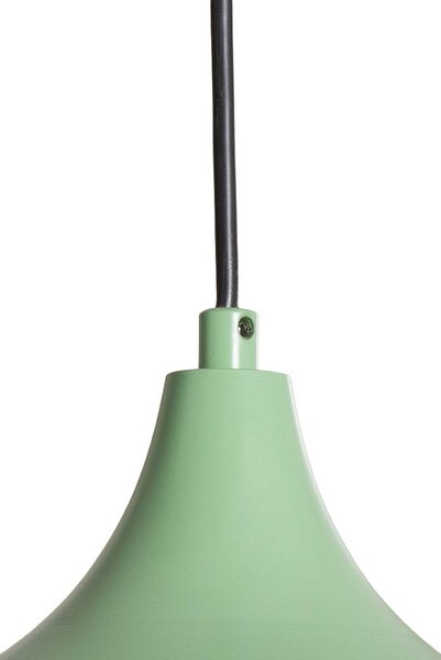 Lampa wisząca Eysan Opviq, możliwość ściemniania, zielony, salon / jadalnia, metal, skandynawski
