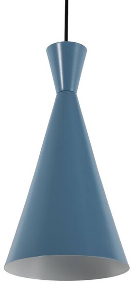 Lampa wisząca Tom Opviq, możliwość ściemniania, niebieski, salon / jadalnia, metal, młodzieżowy