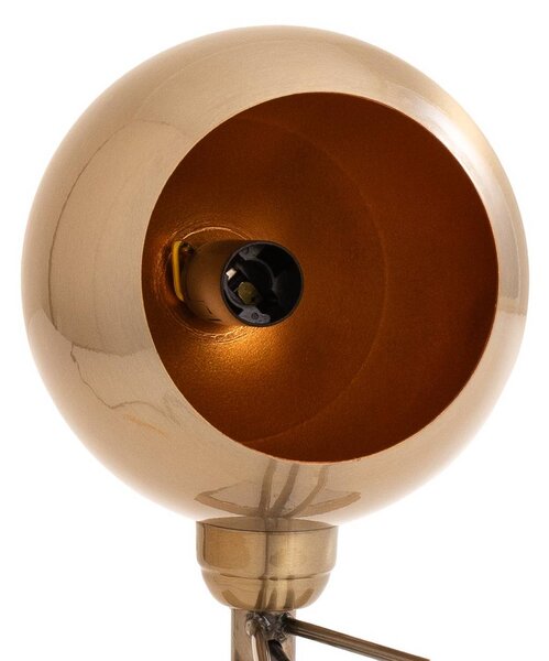 Lampa stołowa Mixed Opviq, mosiężny / złoty, salon / jadalnia, metal