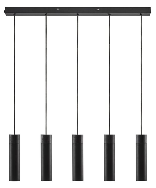 Lampa Wisząca Nordlux, Tilo, ściemnialny, czarny, salon, metal
