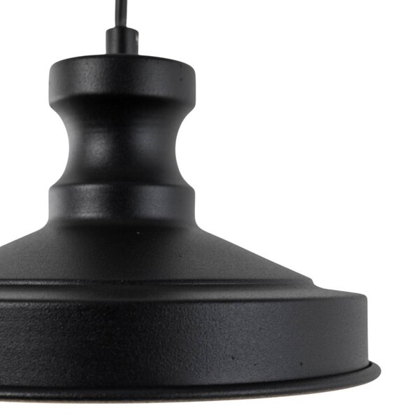 Lampa wisząca Berceste Opviq, możliwość ściemniania, czarny, salon / jadalnia, metal, nowoczesny